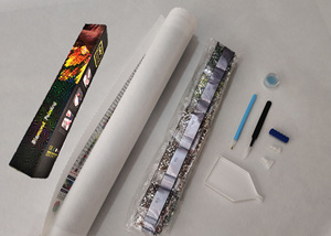 Cadeau <span class=keywords><strong>surprise</strong></span> de vacances bricolage à la main 5D diamant peinture animal plein diamant peinture art broderie artisanat décoration murale - Product Image 6