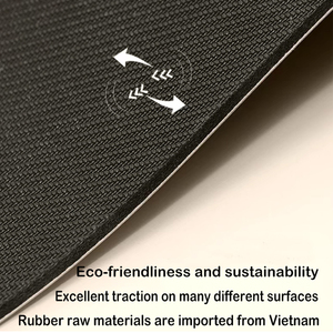 Tapis de yoga personnalisé, écologique, antidérapant, avec étiquette privée, personnalisation d'échantillons, 100% caoutchouc naturel, vegan, PU, couleur <span class=keywords><strong>pastel</strong></span> - Product Image 4