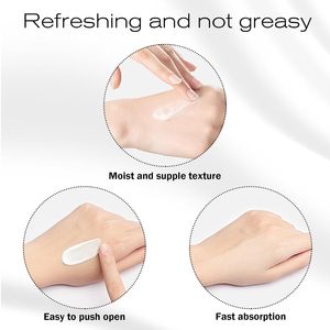 Crème hydratante pour le visage à absorption rapide, ultime hydratation, raffermissante, avec acide hyaluronique, collagène, niacinamide, centella asiatica - Product Image 6