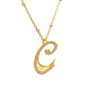 สร้อยคอเงิน UM Jewelry ชุบทอง ขายส่ง เหมาะสำหรับทั้งชายและหญิง ของขวัญหมั้น ของขวัญวันครบรอบ สวมใส่ได้ทุกวัน งานปาร์ตี้ - Product Image 3