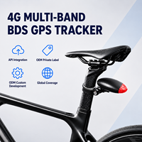 Traceur GPS 4G pour feux arrière, alarme antivol et anti-vibration, intégration API OEM ODM, suivi en temps réel pour trottinettes électriques, VTT et gyropodes