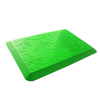 Vente en gros d'usine Tapis de bureau debout en mousse à mémoire de forme rembourré ergonomique Ensemble de tapis de cuisine et tapis de cuisine Tapis de sol anti-fatigue en PU