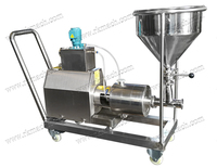 Mixer Inline Kontinu 22kw, Mixer Emulsifikasi Geser Online, Pompa Homogenisasi, Pompa Multistage untuk Air, Bubuk, Gel, Emulsi