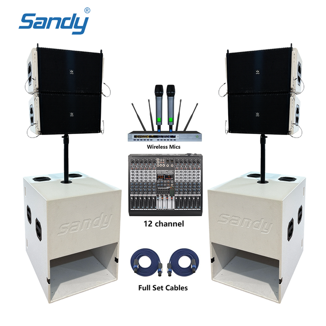 Sandy Speaker Mx21 Outdoor Band Home Use Small Events Speakers Portable Party Sound System