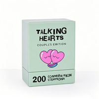 Offre Spéciale personnalisé conception complète fête jeu à boire conversation questions cartes jeux avec boîte pour adultes couples