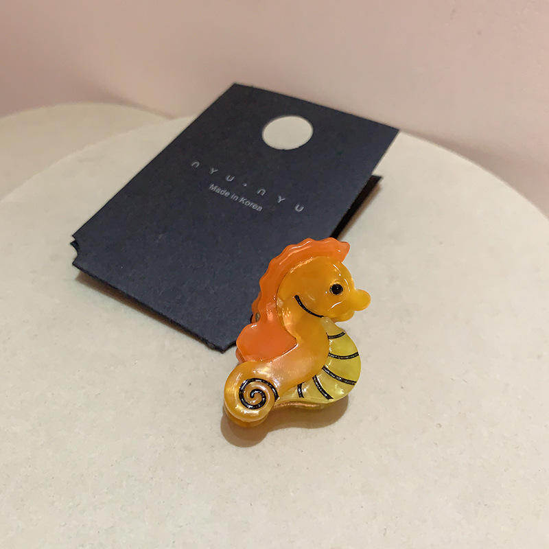 Hippocampe jaune