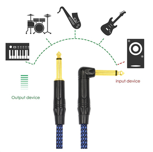 GAZ-CB32 <span class=keywords><strong>guitarra</strong></span> eléctrica <span class=keywords><strong>Cable</strong></span> 6,35 <span class=keywords><strong>Cable</strong></span> de Audio <span class=keywords><strong>Cable</strong></span> <span class=keywords><strong>Jack</strong></span> Mono <span class=keywords><strong>guitarra</strong></span> eléctrica bajo instrumento Musical <span class=keywords><strong>Cable</strong></span> oradores Cables Amp - Product Image 6