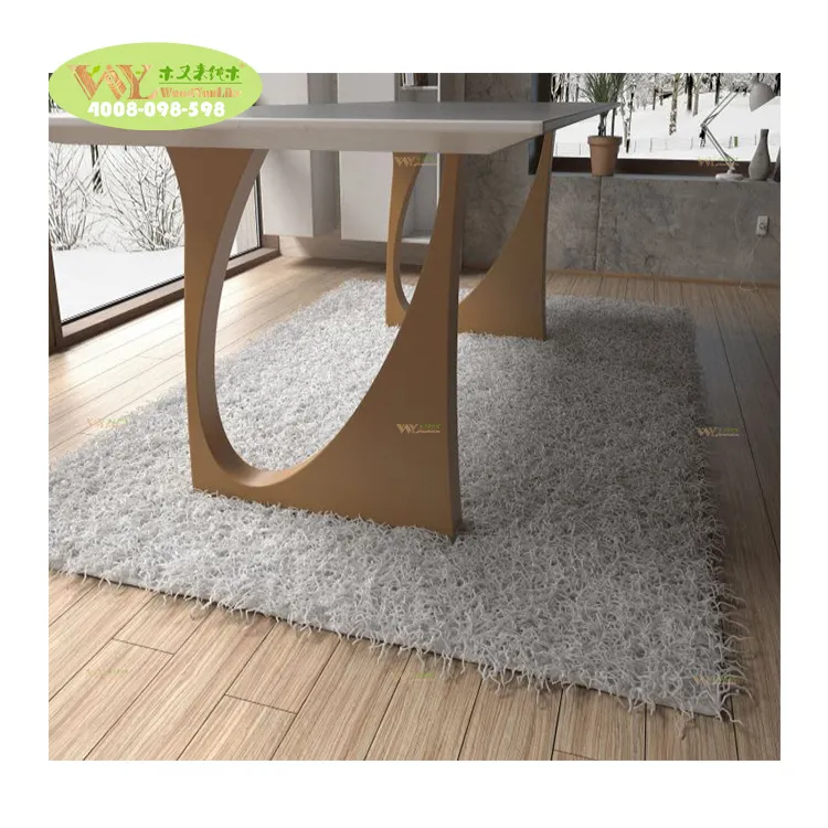 Pieds de table en métal édition design de base de meubles en acier pour table de restaurant et table de travail