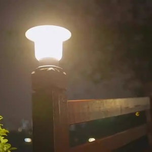 Nhà Máy Bán buôn DC năng lượng mặt trời ngoài trời hiện đại đúc nhôm 5 wát LED Motion Sensor vườn ánh sáng không thấm nước IP65 - Product Image 2