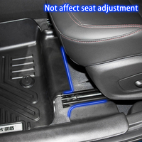 Accessoires Auto 5d Tpe voiture tapis de sol imperméables doublures tapis de voiture en caoutchouc tapis de coffre pour Chevrolet Tracker 2015-2020