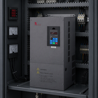 Variateur de fréquence AC monophasé/triphasé à circuit ouvert avec protection IP20 et onduleur à fréquence variable 0,75KW-7,5KW