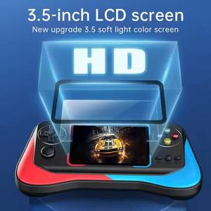 เครื่องเล่นเกมอาร์เคดคลาสสิกย้อนยุค Q12 500 in 1 หน้าจอ 3 นิ้ว เครื่องเล่นเกมพกพาสำหรับเด็ก เป็นของขวัญ - Product Image 5