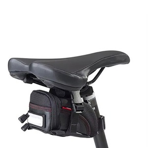 Bolsa de sillín Big Mouth de fábrica BSCI, bolsa impermeable para bicicleta de carretera, para colocar debajo del sillín o en el tubo superior. - Product Image 2