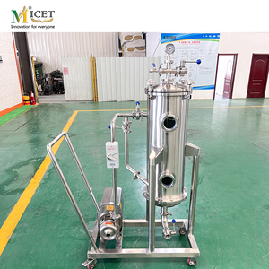 Système mobile de brassage à sec au houblon en acier inoxydable avec pompe, réservoir d'extraction en circuit fermé pour brasserie artisanale, infuseur de houblon - Product Image 1