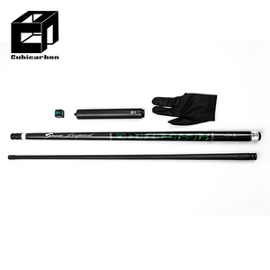 Taco de billar de fibra de carbono con punta de 10.5mm/11.8mm/12.4mm/13mm, alta precisión y baja deflexión, para Snooker, 9 Bolas y 8 Bolas - Product Image 1