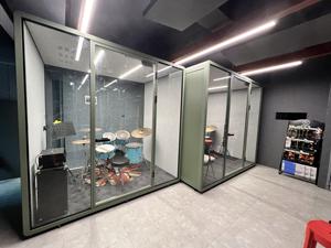 <span class=keywords><strong>Cabine</strong></span> d'enregistrement <span class=keywords><strong>insonorisée</strong></span> portable de haute qualité personnalisée, <span class=keywords><strong>cabine</strong></span> de réunion silencieuse, <span class=keywords><strong>cabine</strong></span> <span class=keywords><strong>insonorisée</strong></span> pour batterie, studio de <span class=keywords><strong>musique</strong></span> - Product Image 4