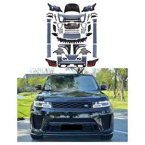 Yükseltme dönüştürmek SVR modeli vücut kiti facelift büyük surround land Range Rover Sport L494 2014-2017 kadar 2018-2022