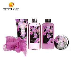 Nettoyant pour le corps et le bain pour femmes coffret cadeau <span class=keywords><strong>spa</strong></span> vente en gros conception de sac à poignée en PVC pour les promotions et les cadeaux - Product Image 5