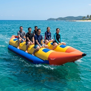 Bateaux banane et tubes de pêche en eau de style yacht gonflables sur mesure pour activités aquatiques fluviales – Vente directe usine - Product Image 2