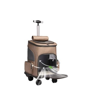 Fábrica BSCI, Maleta con Ruedas para Mascotas, Portátil, de Viaje, Diseño Nuevo, 4 Ruedas, para Perros y Gatos, Fácil de Transportar - Product Image 2