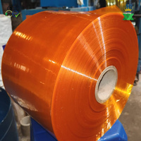 Rouleau de film plastique extensible en PVC à haute transparence pour l'emballage du film rétractable de type U