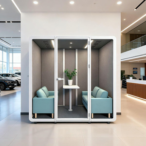Nouvelle cabine insonorisée avec absorption acoustique pour le <span class=keywords><strong>streaming</strong></span> <span class=keywords><strong>en</strong></span> direct mobile, les bureaux et les salles de réunion - Vente directe d'usine - Product Image 3