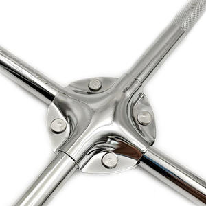 <span class=keywords><strong>Clé</strong></span> <span class=keywords><strong>à</strong></span> roue <span class=keywords><strong>à</strong></span> quatre voies robuste <span class=keywords><strong>à</strong></span> tête hexagonale en acier 45 # adaptée <span class=keywords><strong>à</strong></span> la réparation de pneus de voiture <span class=keywords><strong>clé</strong></span> croisée de Type universel - Product Image 3