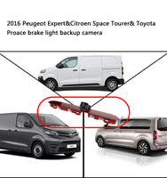 Peugeot Expert /Citroen Space Tourer/Toyota ProAce Vans HD étanche IP69K caméra de recul Van troisième caméra de feu stop