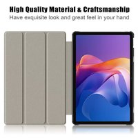 Étui fin en PU avec fermeture magnétique, coque rigide pour Xiaomi Redmi Pad 2 11 pouces 2025