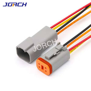 Connecteur de faisceau de câblage automobile sur mesure série DT Deutsch 2P/4P/6P/8P/12P - Product Image 3