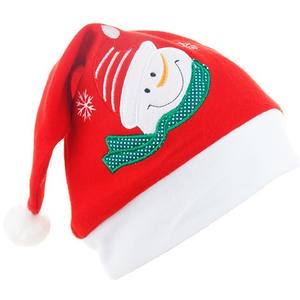 Décorations de Noël de haute qualité, chapeau non tissé Père Noël, cerf, bonhomme de neige, pour adultes et enfants, fête de fin d'année, mode classique - Product Image 3