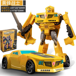 Set di 6 Robot Auto Giocattolo all'Ingrosso, <span class=keywords><strong>Action</strong></span> <span class=keywords><strong>Figure</strong></span> Trasformabili per Bambini dai 6 Anni in Su, Trasformabili in Auto Giocattolo - Product Image 1