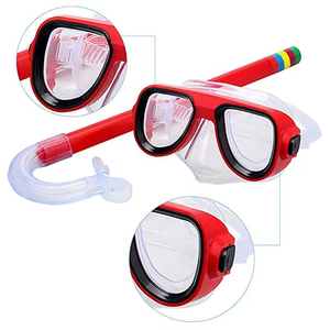 Equipo de Snorkel <span class=keywords><strong>para</strong></span> Niños, Máscara de Buceo, <span class=keywords><strong>Gafas</strong></span> de Natación <span class=keywords><strong>con</strong></span> <span class=keywords><strong>Tubo</strong></span> de Snorkel Seco, Equipo de Buceo - Product Image 2