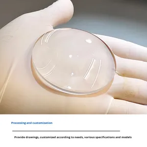 Hao Xuan lentille plano-convexe focalisation Projection Imagerie Microscope verre optique personnalisé enduit collimation 1080p 99.9% lumière - Product Image 2