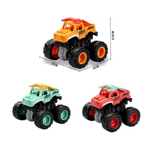 Camioneta Monstruo de <span class=keywords><strong>Juguete</strong></span> con Deslizamiento Inercial, Diseño de Cuerno de Toro, de Plástico ABS, Vehículo Todoterreno para Niños, Venta al Por Mayor - Product Image 1
