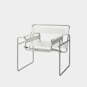 Haute qualité nordique milieu du siècle Design Simple en cuir noir chaise de salon cadre en acier inoxydable Accent salon chaise de loisirs - Product Image 5