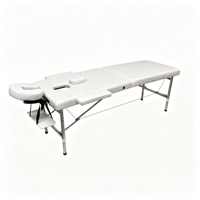 Modernes Design Schönheitssalon-Möbel Verstellbare Klappbare Massageliege mit PVC-Edelstahlrahmen für den Heimgebrauch