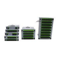 1x2 LGX PLC Splitter Cassette SC/APC SC/UPC Passif Fibre Optique Splitter Box Équipement Fibre Optique