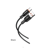 KAKUSIGA TPE Kabel Data Pengisian Cepat USB ke Type-c Kompetitif, Pintar dan Aman Melindungi Baterai, Kabel Lunak