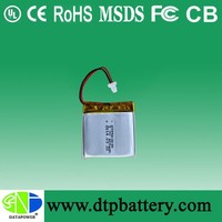 OEM ODM baterai Lipo polimer isi ulang baterai Lithium ion 3.7V sel baterai Lipo 503030 V 3.7 mAh