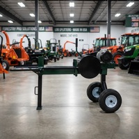 NOUVEAU Fendeuse de bûches à essence rapide JQSP15T, vitesse de 2 secondes, composants à engrenages, force de 15 tonnes, taille de bûche maximale 400x350mm, CE ISO