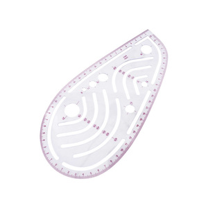 Regla curva multiusos 6401 de metal, herramienta para trazar patrones de prendas de vestir, para costura y sastrería - Product Image 3