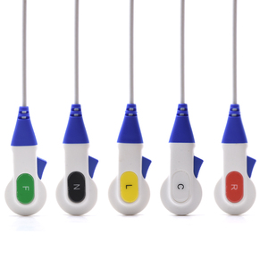Kabel EKG Sekali Pakai IEC Snap M3000A yang Kompatibel dengan Philips, Kabel Lead EKG 5 Lead M1002A untuk Penggunaan di Rumah Sakit - Product Image 6