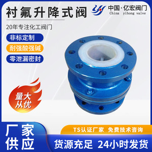 Válvula de Retención con Brida Yihong de 150 mm, Resistente a la Corrosión para Medios Químicos, Tipo Recto - Product Image 5