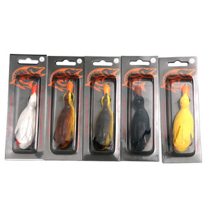 Señuelo con forma de pato de 22g, cebo de superficie para bagre, anzuelo tipo crank, señuelo de pesca duro. - Product Image 5