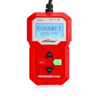 Escáner Automotriz OBD2/ODBII EOBD 100% Original, Lector de Códigos para Autos Diésel, Herramientas de Diagnóstico Automotriz, Último Modelo, para Autos Diésel KW590