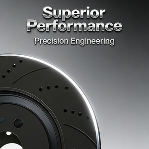 Kit de disques de frein ventilés, percés et rainurés universels pour HYUNDAI ACCENT KIA RIO <span class=keywords><strong>TOYOTA</strong></span> <span class=keywords><strong>AYGO</strong></span> PEUGEOT CITROEN 435120H010 - Product Image 3