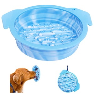 Tazón de Comida para Perros, Tazón de Alimentación Lenta para Mascotas, Tazones Plegables de Silicona para Mascotas - Product Image 1