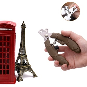 L5052 Prix d'usine Outils de toilettage pour animaux de compagnie Ciseaux coupe-ongles pour chiens et chats en forme d'ours - Product Image 1