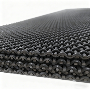 רשת מסך פלדה מנגן 65Mn למכירה ישירות מהמפעל, רשת מסך גלית רוטטת לכרייה עבור מגרסת - Product Image 2